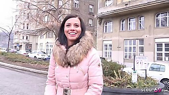 Vicky, Okouzlující Německá Dívka, Mluví A Šuká V Reálném Pouličním Castingu